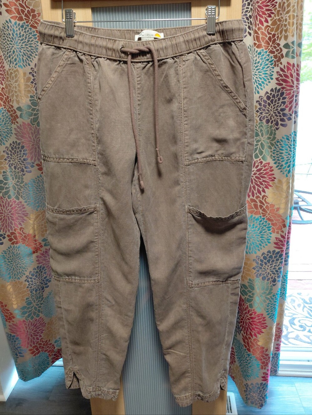 C&C California Women's Brown Drawstring Pants
